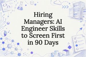 AI engineer hiring skills title card