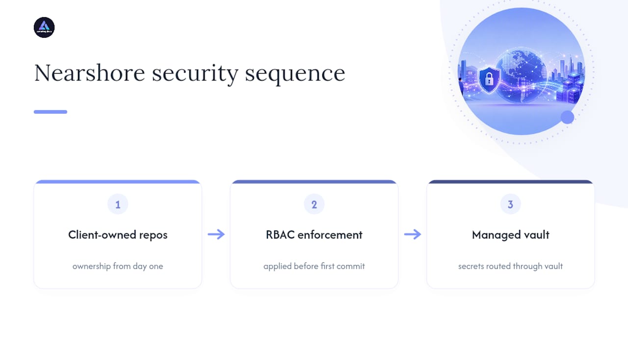 Three nearshore delivery security controls