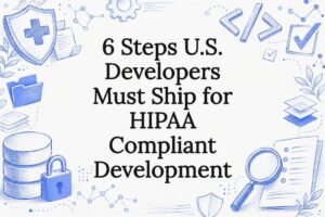 HIPAA compliance title card illustration