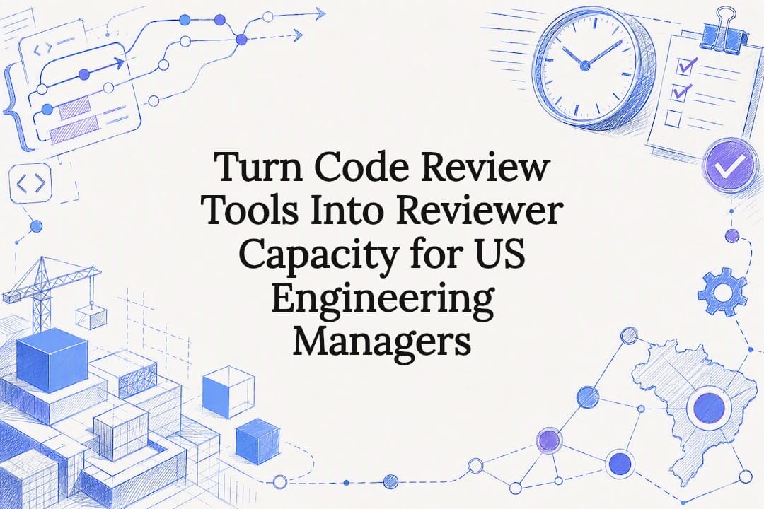 Decorative code review capacity title card