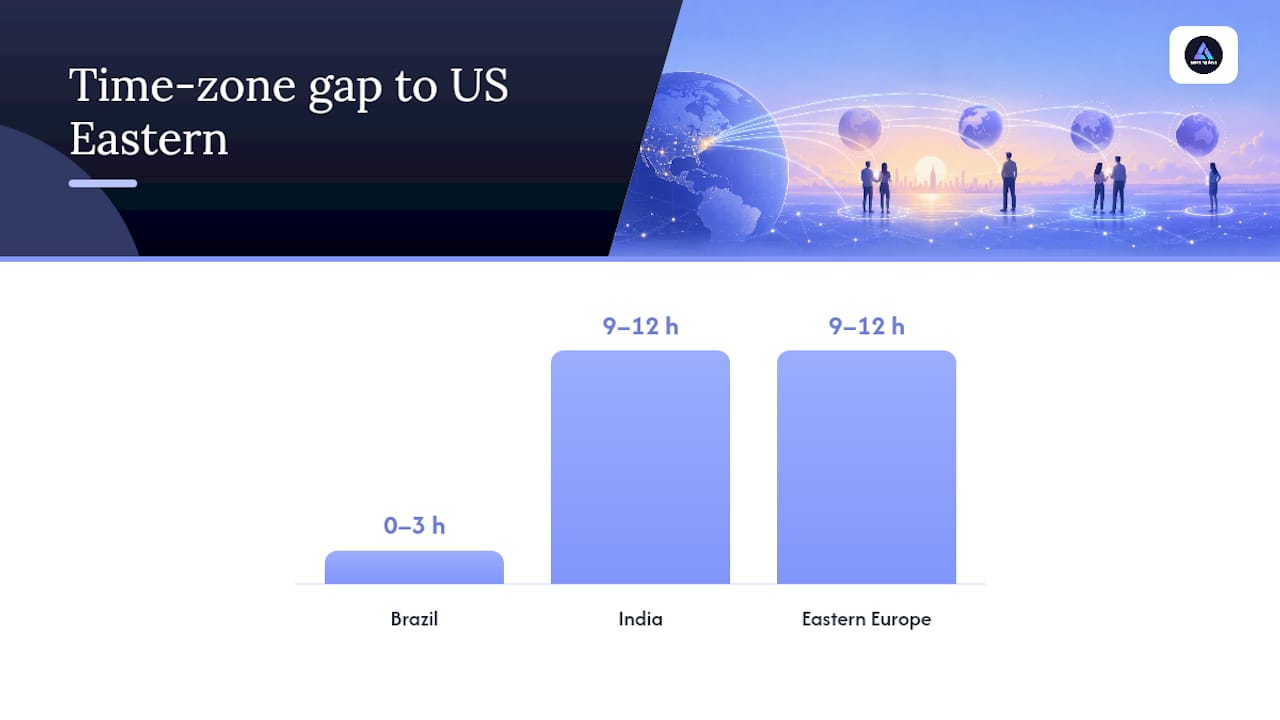 Why Hire Nearshore Brazilian Developers for Human Code Reviews? — overview diagram
