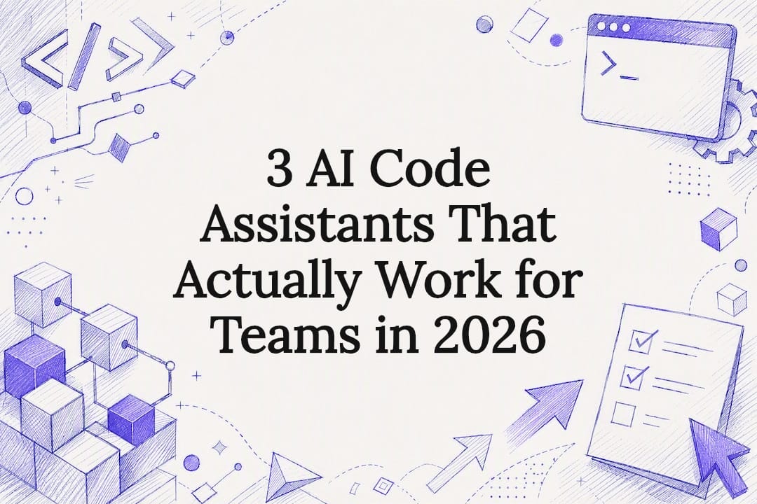 Decorative AI coding assistants title card