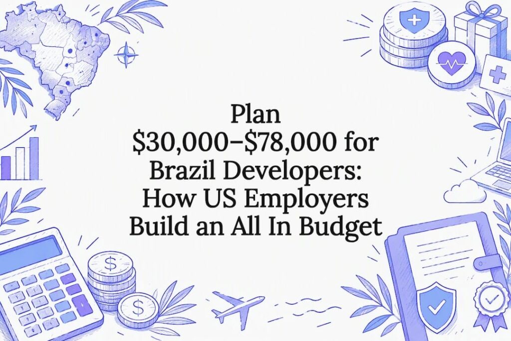 Decorative Brazil developer budget title card