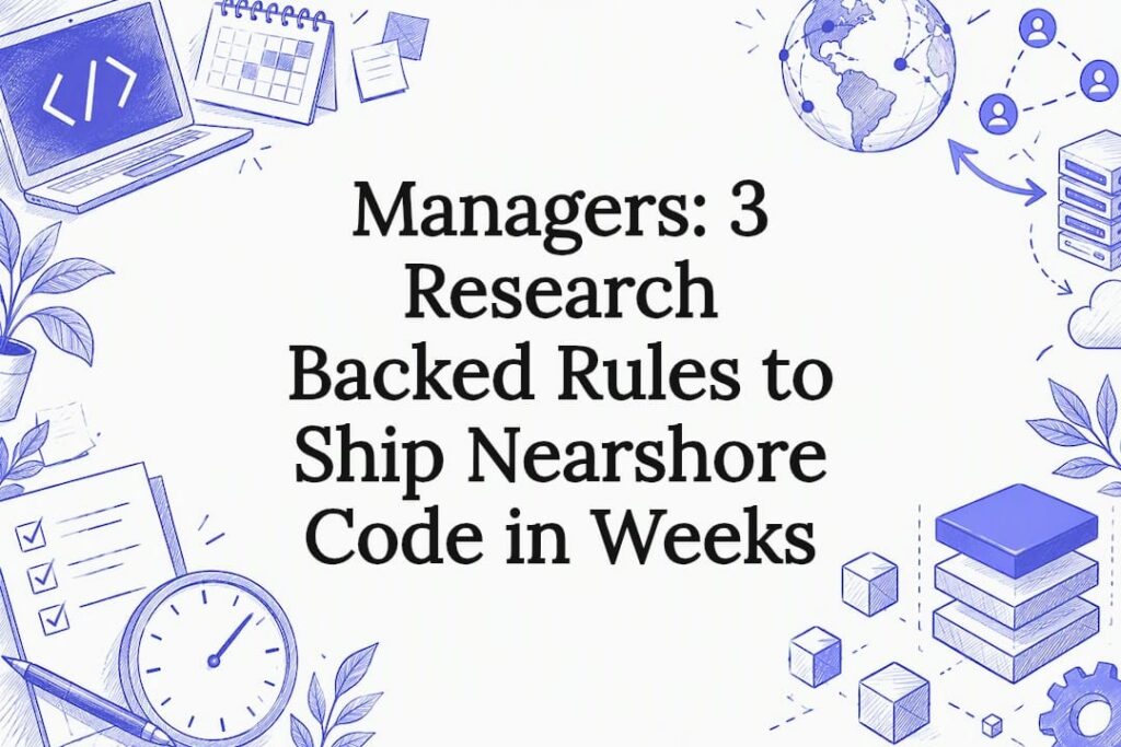 Decorative nearshore engineering title card