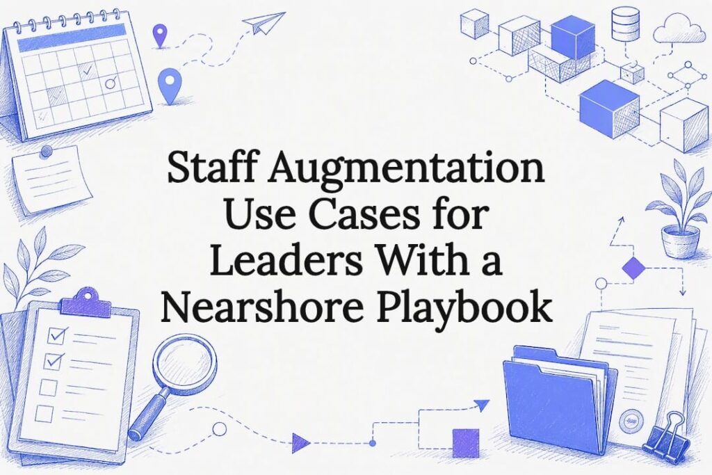 Nearshore staffing playbook title card