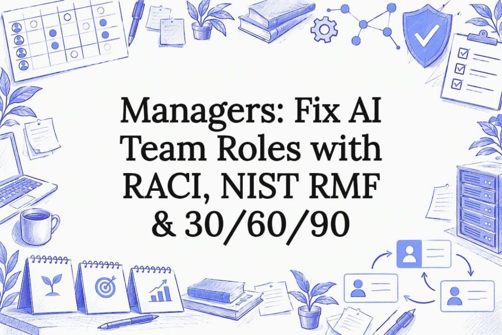 AI team roles responsibility title card