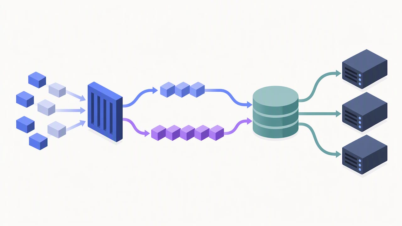 LLM serving flow with cache reuse